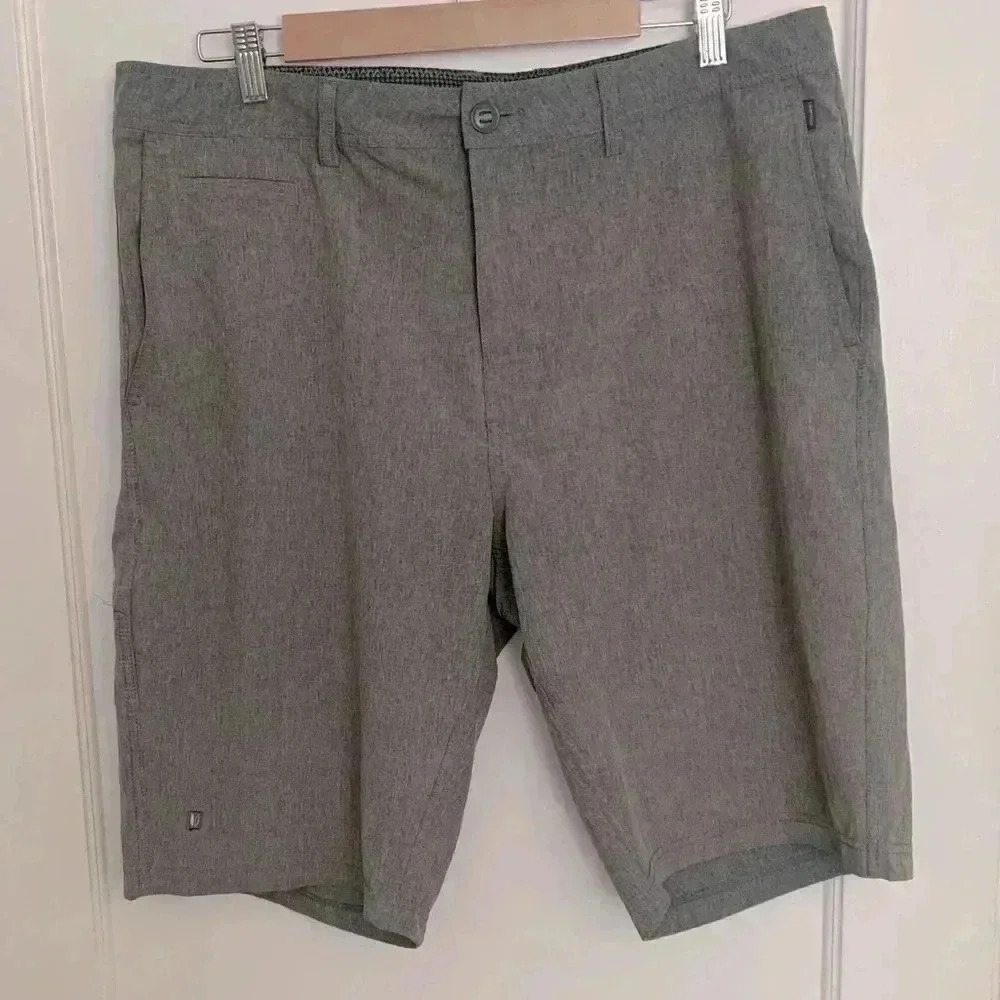 Linksoul John Ashworth Golf Shorts, grey, men’s size 36